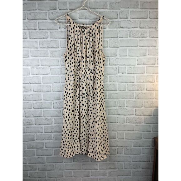 KATE SPADE Viscose POLKA DOT Print Take a Walk on the Wild Side HALTER Dress Siz - Picture 7 of 8